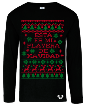 Esta es mi playera de navidad