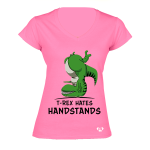 T REX hates handstands