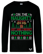 Ugly Naughty List Regret Nothing