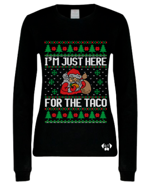 Playera Ugly Just for the taco