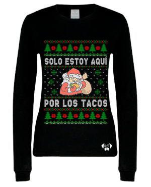 Playera Ugly Solo por los tacos